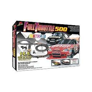  Life Like Racing Full Throttle 500 Slot Car Set Sports 