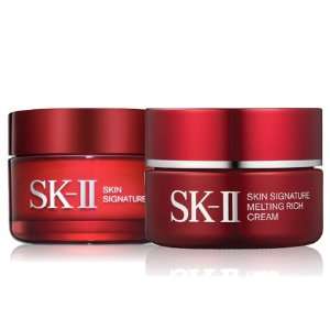    SK II SK2 Skin Signature 80g + Melting Rich Cream 50g Beauty