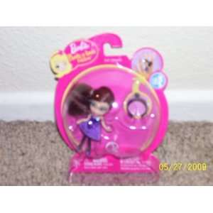 Barbie Peek A Boo Petites Doll Ring #520 Purple Princess Manufactured 