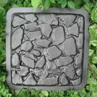 plaster/ concrete cobblestone plastic mold heavy duty  