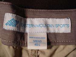 EASTERN MOUNTAIN SPORTS Convertable Cargo Pants (Mens 40x34)  