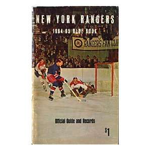   1964 65 New York Rangers Official Guide and Records