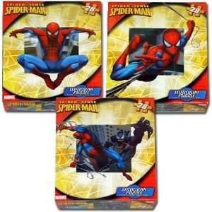   28pc Spiderman Lenticular Puzzle 6x9 (Assorted Design) Toys & Games