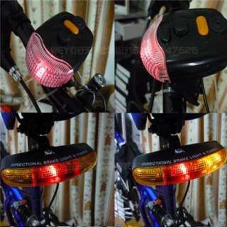 New 3 in 1 Cycling Bicycle Bike Turn Signal Brake Tail 7 LED Light 