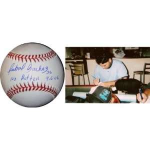 Anibal Sanchez Autographed/Hand Signed Baseball with No Hitter 