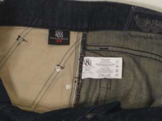 NEW ROCK & REPUBLIC Neil Sz 32, 34, & 36 Mens Straight Dark Jeans 
