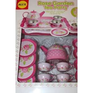  Alex Rose Garden Tea Party 15 Piece: Toys & Games
