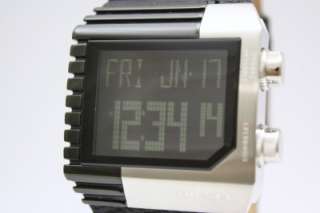 New Diesel Men Digital Black Chronograph Watch DZ7184  