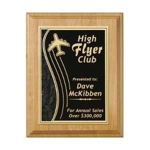 77360P    Alder Wood Plaque with Lasered Plate 