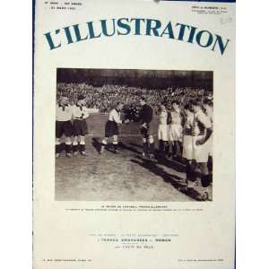  Football Sport France Germany French Print 1931