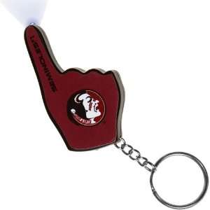   Seminoles (FSU) Number One Fan Flashlight Keychain