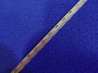 Glass thermometer  20~150 Celsius 6mm OD 300mm non Hg  