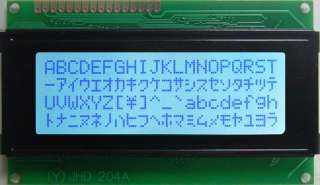 Character LCD Module Display LCM  JHD 204 A G/W (20X4)  