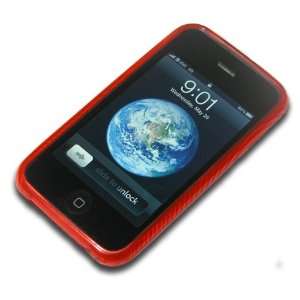  Apple iPhone 3G, 3Gs Red TPU Case: Everything Else