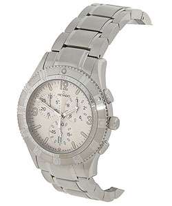 Movado Gentry Mens Silver Dial Chronograph Watch  Overstock