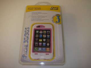 OTTERBOX DEFENDER CASE for iPHONE 3G/3Gs   WHITE   PINK  