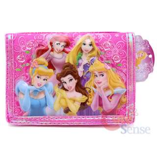 Disney Princess with Tangled Kids Wallet : Pink  