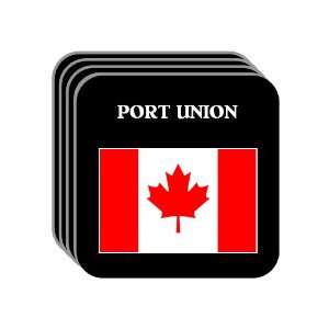  Canada   PORT UNION Set of 4 Mini Mousepad Coasters 