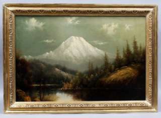   BARCHUS LISTED WESTERN HUDSON RIVER SCHOOL FEMALE OIL PAINTING OREGON