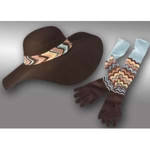  Missoni for Target Brown Hat and Long Gloves   Colore 