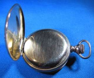 1901 Hampden MOLLY STARK 14K GOLD Filled 7 Jewel Pocket Watch   AA 