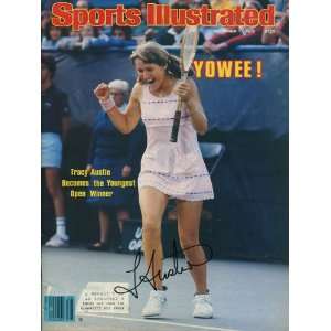 Tracey Austin Autographed September 17 1979 Sports Illustrated 