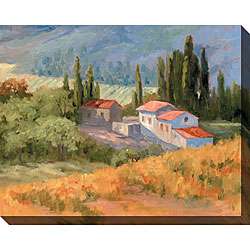   Wilkerson Toscana Countryside Oversized Canvas Art  Overstock