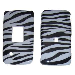  Huawei M328 Black & Silver Zebra Design Crystal Case 
