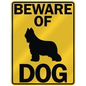  BEWARE OF  BRIARD  PARKING SIGN DOG: Home Improvement