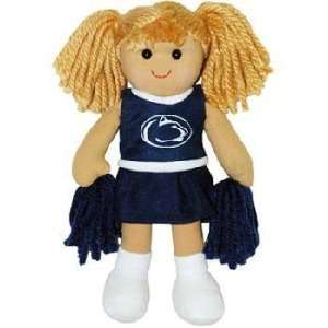  Penn State Plush Doll Small Cheerleader Rag 12 Dis Case 