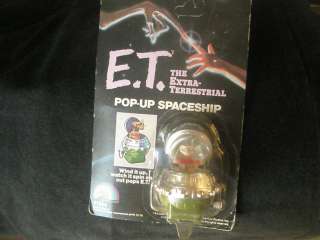 ET EXTRA TERRESTRIAL POP UP SPACESHIP SPACE SHIP LJN 1982 