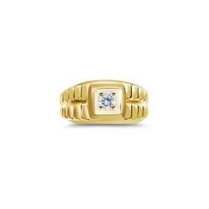  0.25 CT QUALITY SOLITAIRE MENS RING 4.0 Jewelry