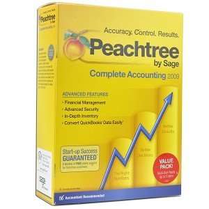 Sage Peachtree Complete Accounting 2009 Software for PC   Manage Your 