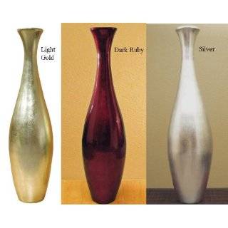 Shopping The Globe Egret Floor Vase, 36 inch   Light Gold