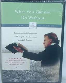What You Cannot Do Without Billy Graham Library NEW DVD  