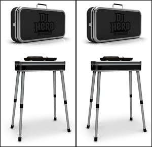 DJ Hero Renegade CASE & STAND Combo Xbox 360/Wii/PS3  