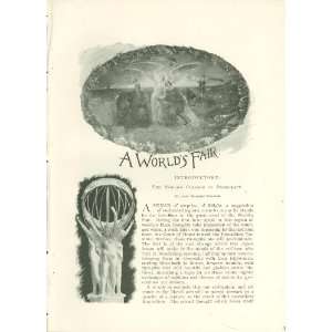  1893 Columbian Worlds Fair Chicago illustrated 