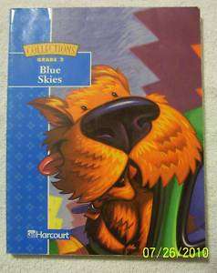 Harcourt READING Book BLUE SKIES Grade 2 COLLECTIONS SC  