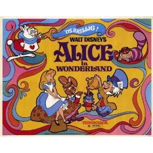  Alice in Wonderland Movie Poster (22 x 28 Inches   56cm x 