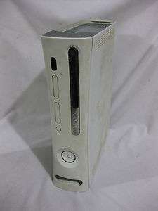 Microsoft Xbox 360 120 GB White Console SYSTEM SOLD AS IS SAL 