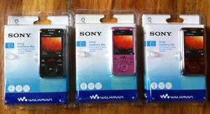 New Sony 4GB Walkman Video  Player NWZ E436F Black 4G 027242747791 