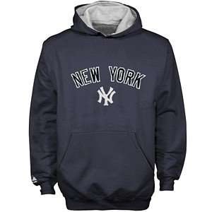 New York Yankees Navy Hooded Youth Sweatshirt by Majestic Athletic 
