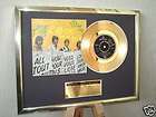 beatles all you need is love 24k gold disc record