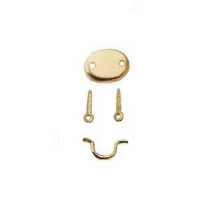   Miniature Brass Hepplewhite Drawer Pull by Houseworks: Toys & Games