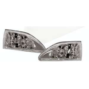    Ford Mustang 94 98 Euro Clear Cobra Style Head Lights: Automotive