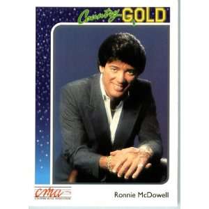  1992 Country Gold Trading Card #12 Ronnie McDowell In a 