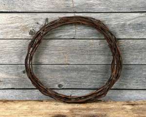 Barbed Wire Barb Barbwire Western Decor Craft Roll Rustic Rusted 