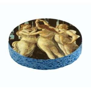 Fine Art Botticelli The Three Graces Unique Kitchen Sponge  