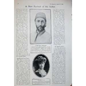  1908 Abdul Hamid Duchess Guise Wetterhorn Grindelwald 
