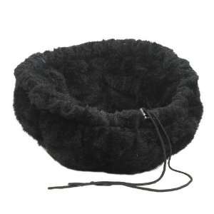   Pet Products 9542 Small Buttercup Dog Bed   Black Fur: Pet Supplies